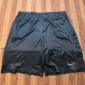 Nike Black Vintage Retro Tech Sportswear Running Train Shorts XL